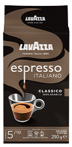 Espresso Italiano gemalen koffie